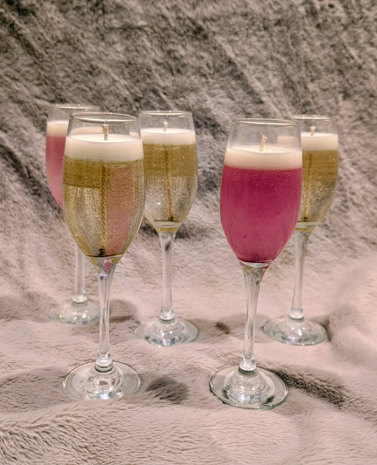 Champagne Candles